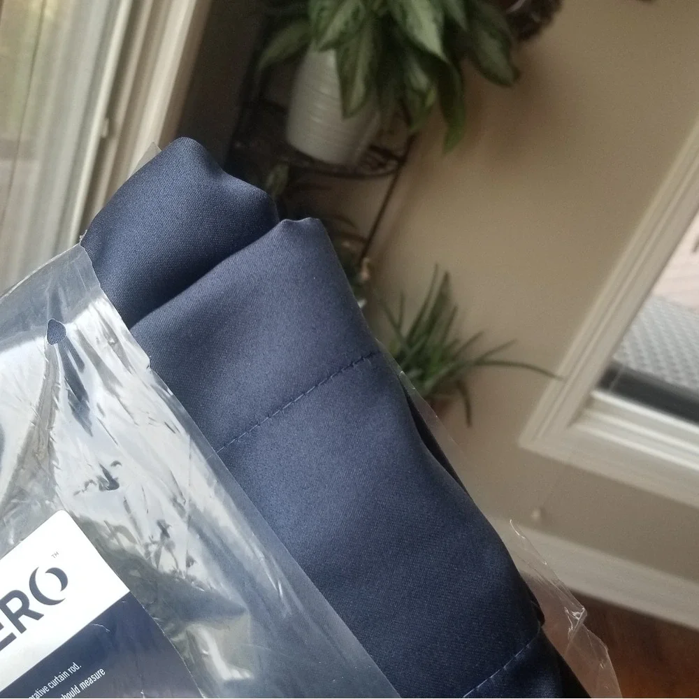 Sun Zero Barrow Energy Efficient Rod Pocket Curtain Panel, 54
